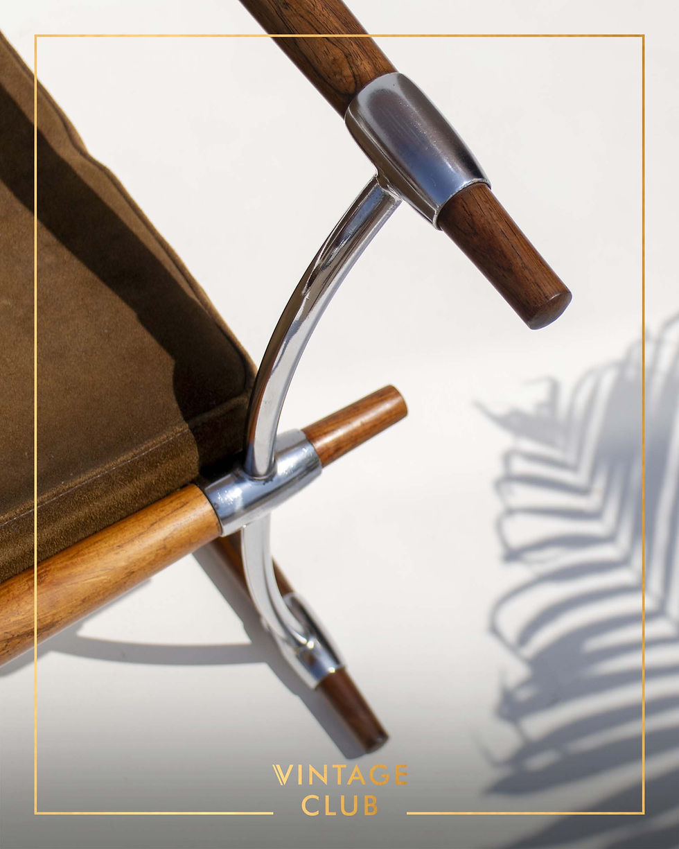 Thumbnail: Jens H. Quistgaard Pair of Safari Stick ‘Stokke’ Chairs, 1966