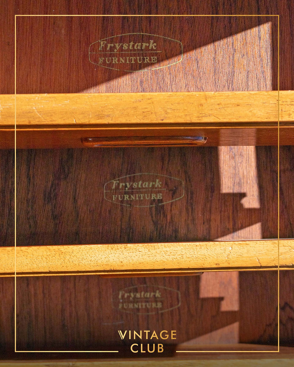 Thumbnail: Original Mid-Century Burma Teak 'Status' sideboard by Frystark