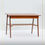 Thumbnail: Mid-Century Modern Minimalist Teak Desk