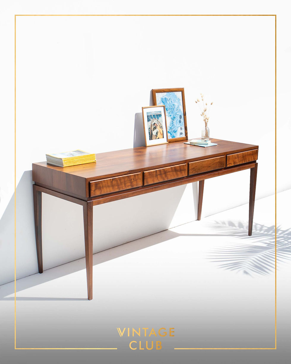 Thumbnail: EE Meyer for Binnehuis 4 drawer Console/Server