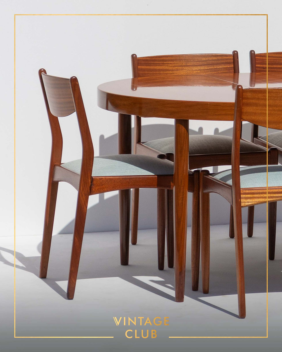 Thumbnail: Vintage Teak Extendable Dining Table by Kai Kristiansen, Denmark 1960s