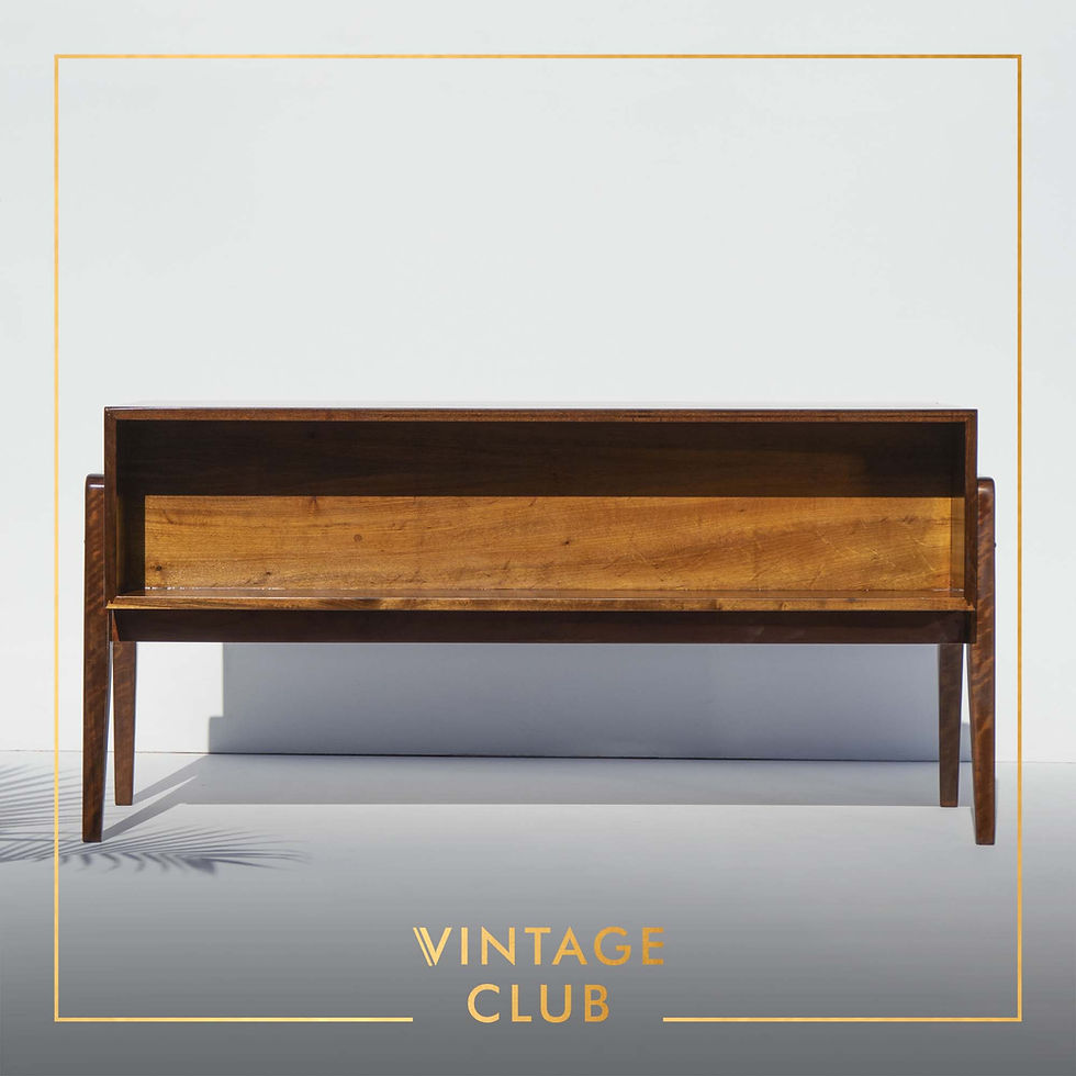 Thumbnail: 70’s Solid Imbuia Desk Designed by E.E. Meyer for Binnehuis