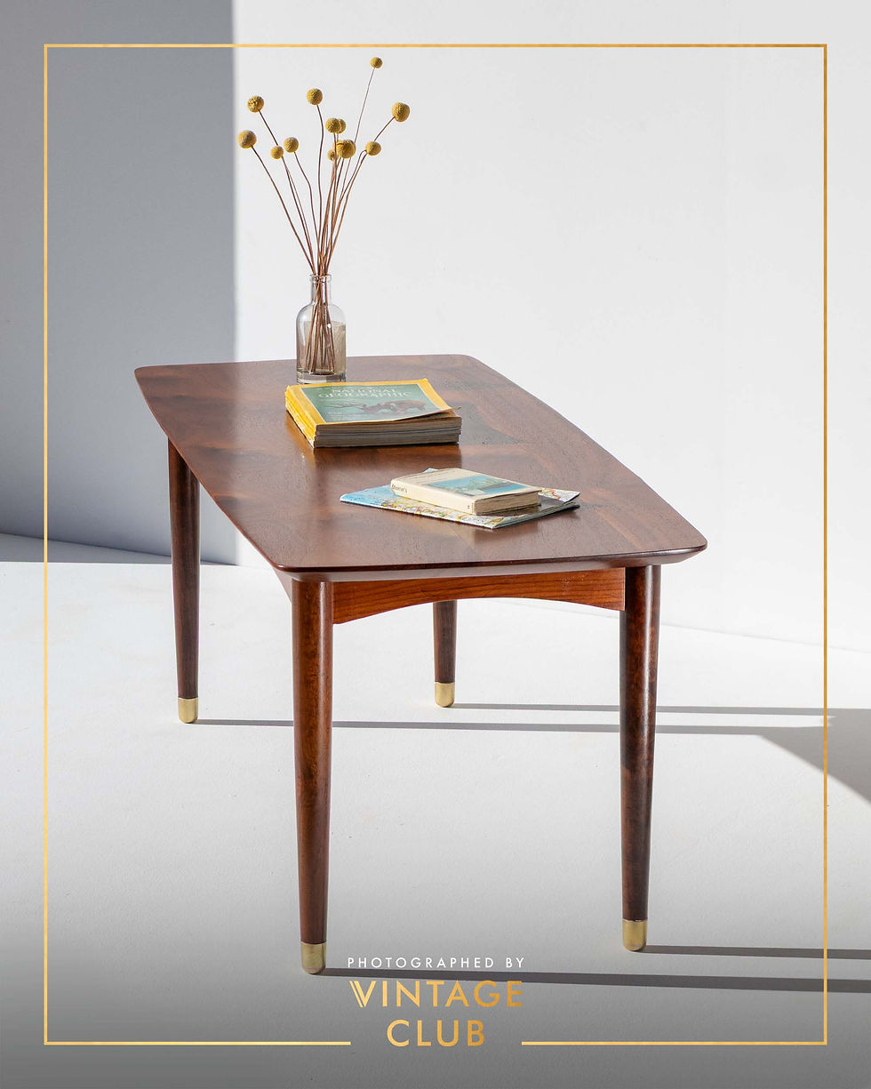 Thumbnail: EE Meyer for Binnehuis Solid Imbuia Coffee Table, South Africa, c. 1960s