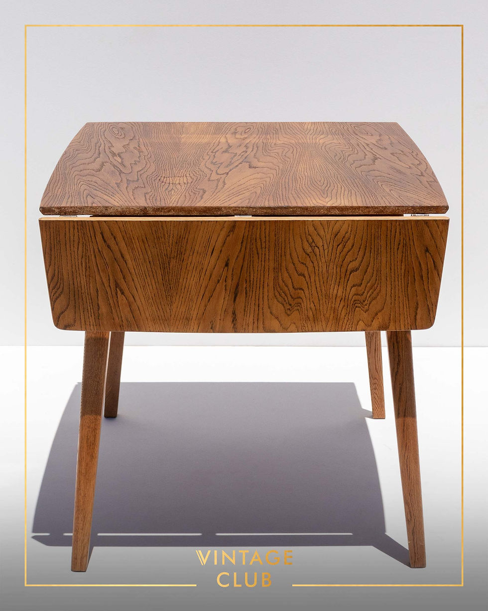 Thumbnail: Original Vintage  Oak Dining-Room Table and Chairs by G H Starck Ltd