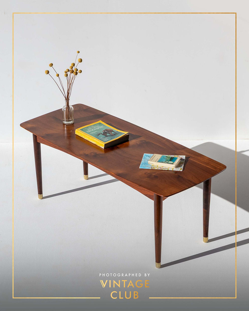 Thumbnail: EE Meyer for Binnehuis Solid Imbuia Coffee Table, South Africa, c. 1960s