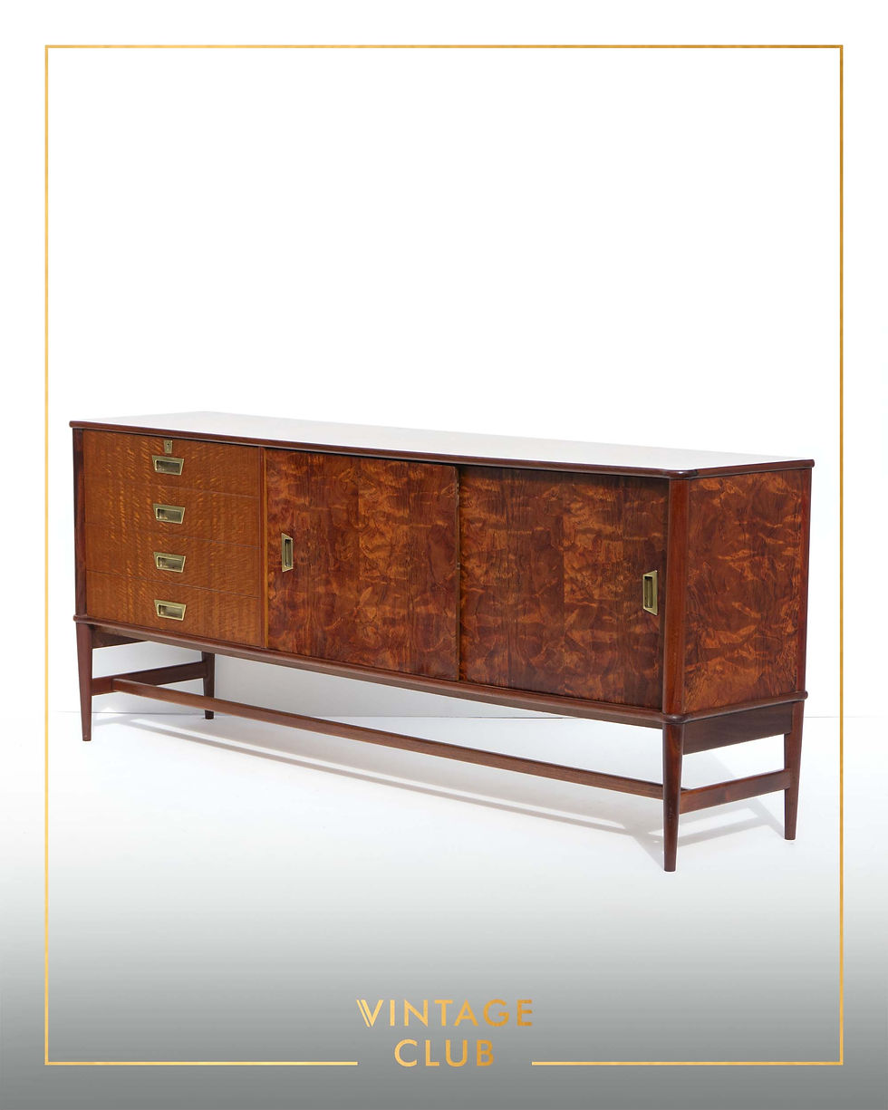 Thumbnail: 1950’s Walnut burl Sideboard