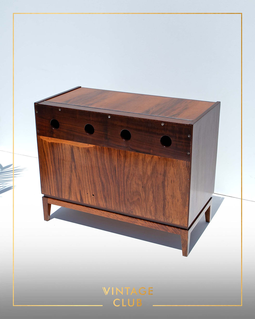 Thumbnail: Record cabinet in Imbuia Wood by EE Meyer for Binnehuis (SA), 1970’s.