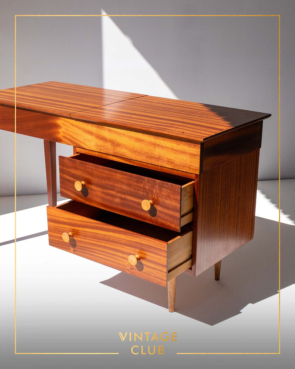 Thumbnail: 1960's Frystark Double Flip Top Desk/Dressing Table