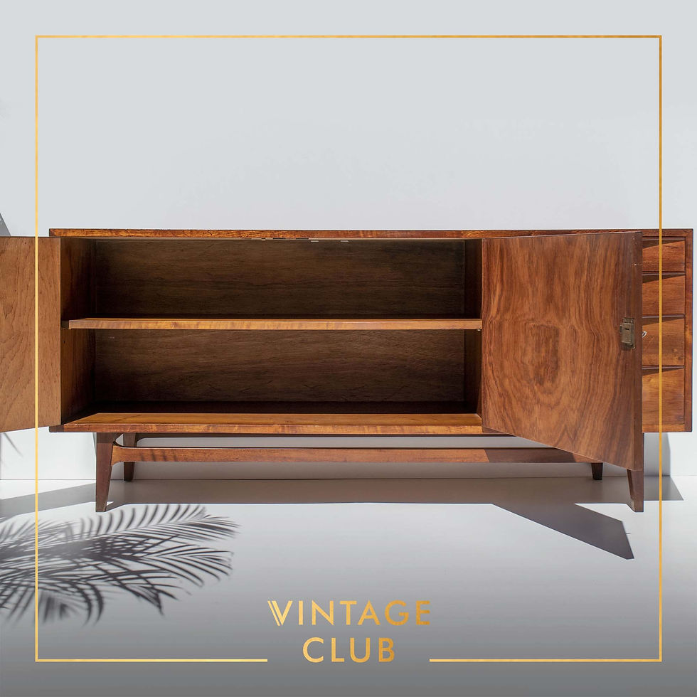 Thumbnail: Rare Mid-Century Imbuia sideboard by EE Meyer