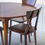 Thumbnail: Set of four vintage EE Meyer imbuia dining chairs