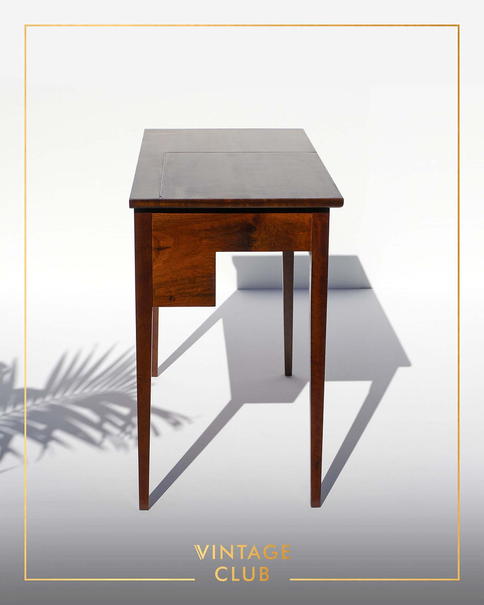 Thumbnail: Rare Petite Mid-Century Modern Flip Top Vanity / Writing Desk by EE Meyer