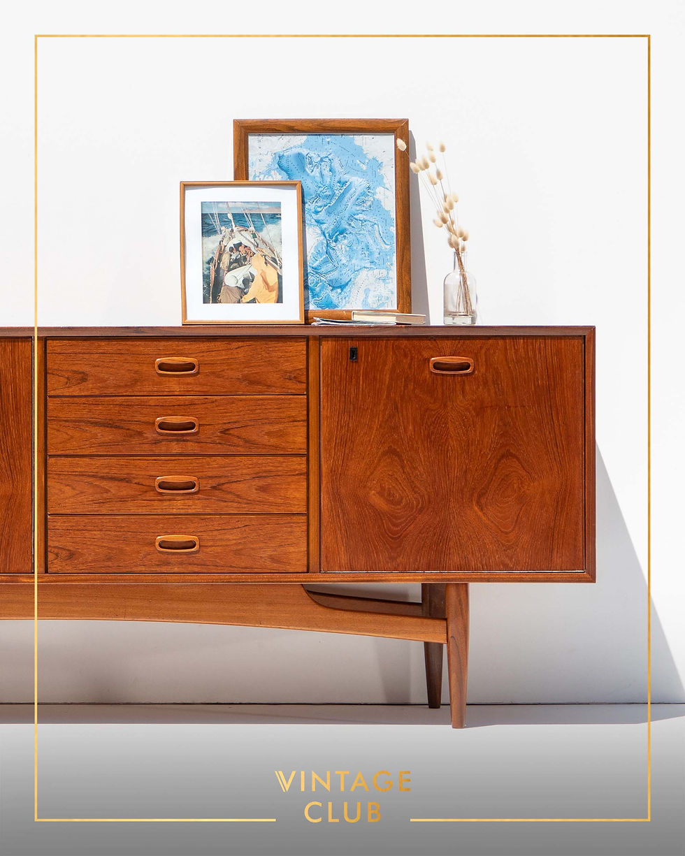 Thumbnail: Mid-Century Frystark 'Rhona' sideboard in Burma Teak
