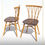 Thumbnail: Pair of vintage 'Candlestick’ chairs after Ercol's Model 376