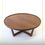 Thumbnail: Vintage Large Iconic Round Imbuia coffee table by EE Meyer for Binnehuis