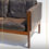 Thumbnail: Rare Hans Wegner AP63 / 4 seater sofa by AP Stolen in Rosewood and Leather