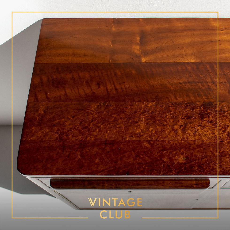 Thumbnail: Solid Imbuia Mid-century Sideboard by EE Meyer for Binnehuis