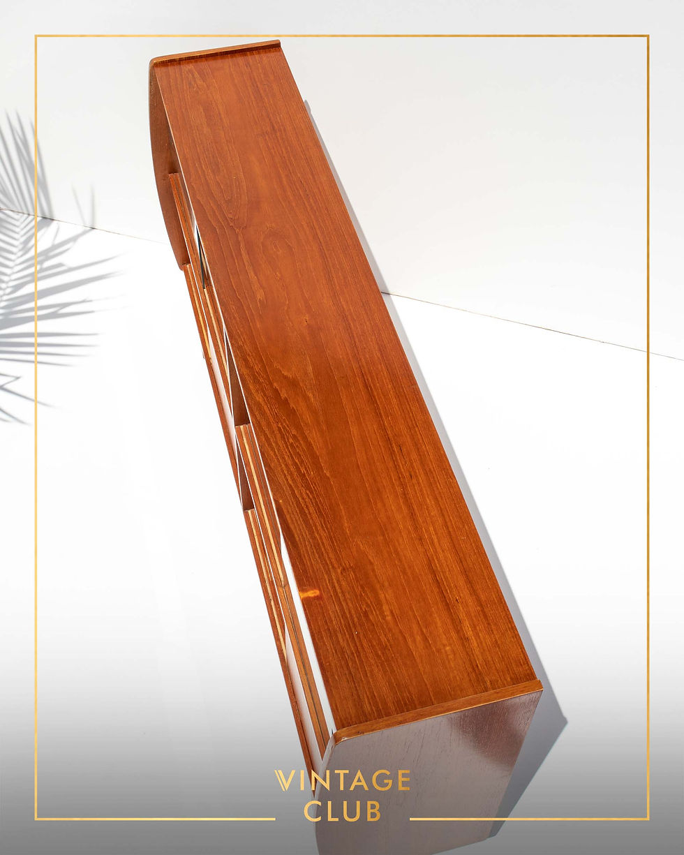 Thumbnail: Mid-century teak sideboard display cabinet, UK