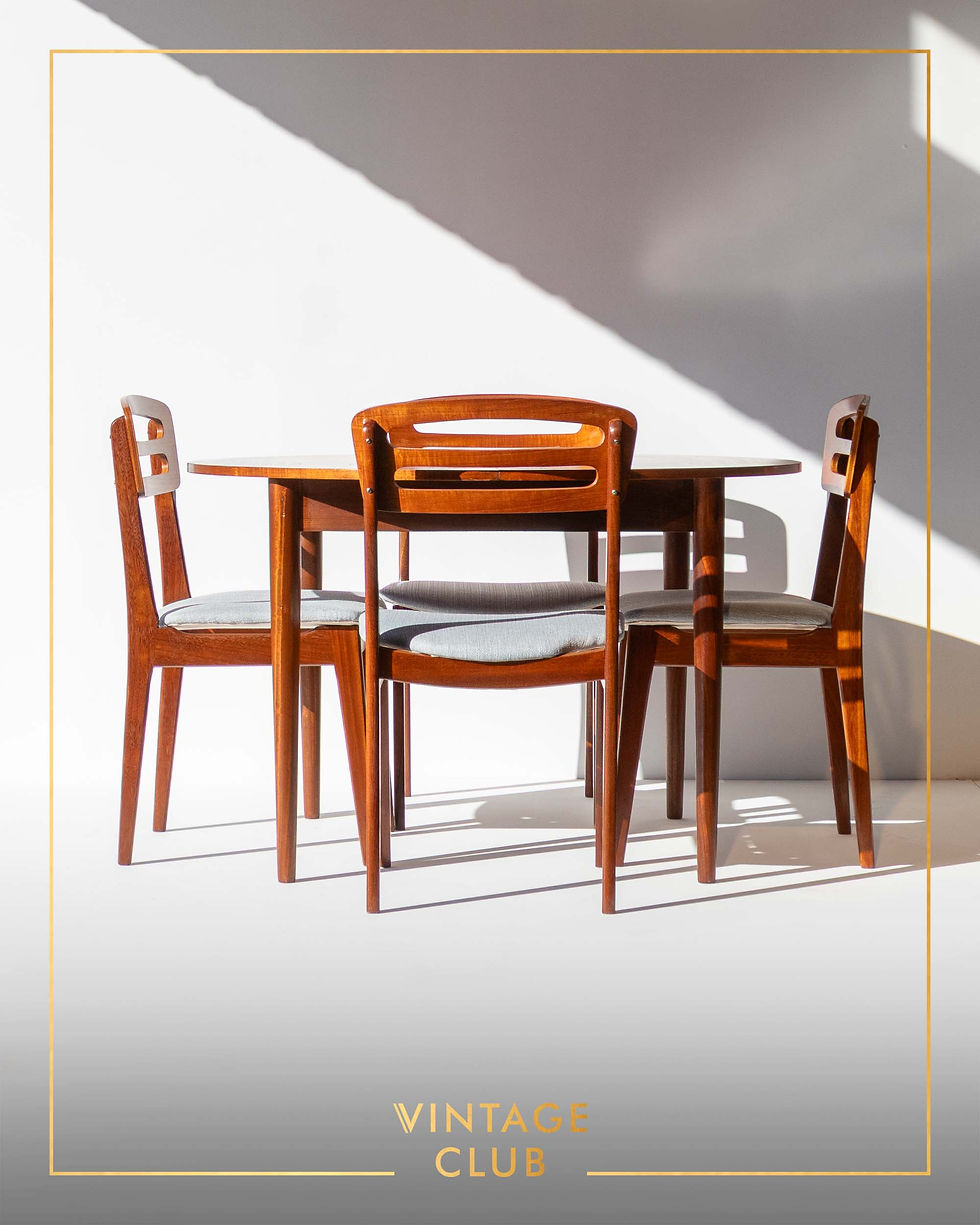 Thumbnail: Mid-Century ‘Dane’ dining-room suite in Burma Teak by Frystark