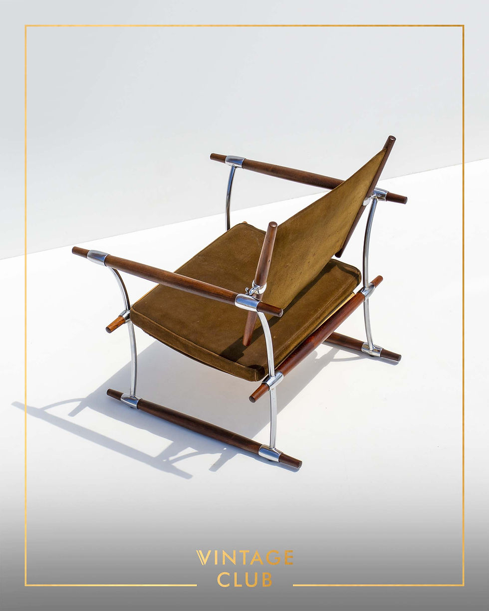 Thumbnail: Jens H. Quistgaard Pair of Safari Stick ‘Stokke’ Chairs, 1966