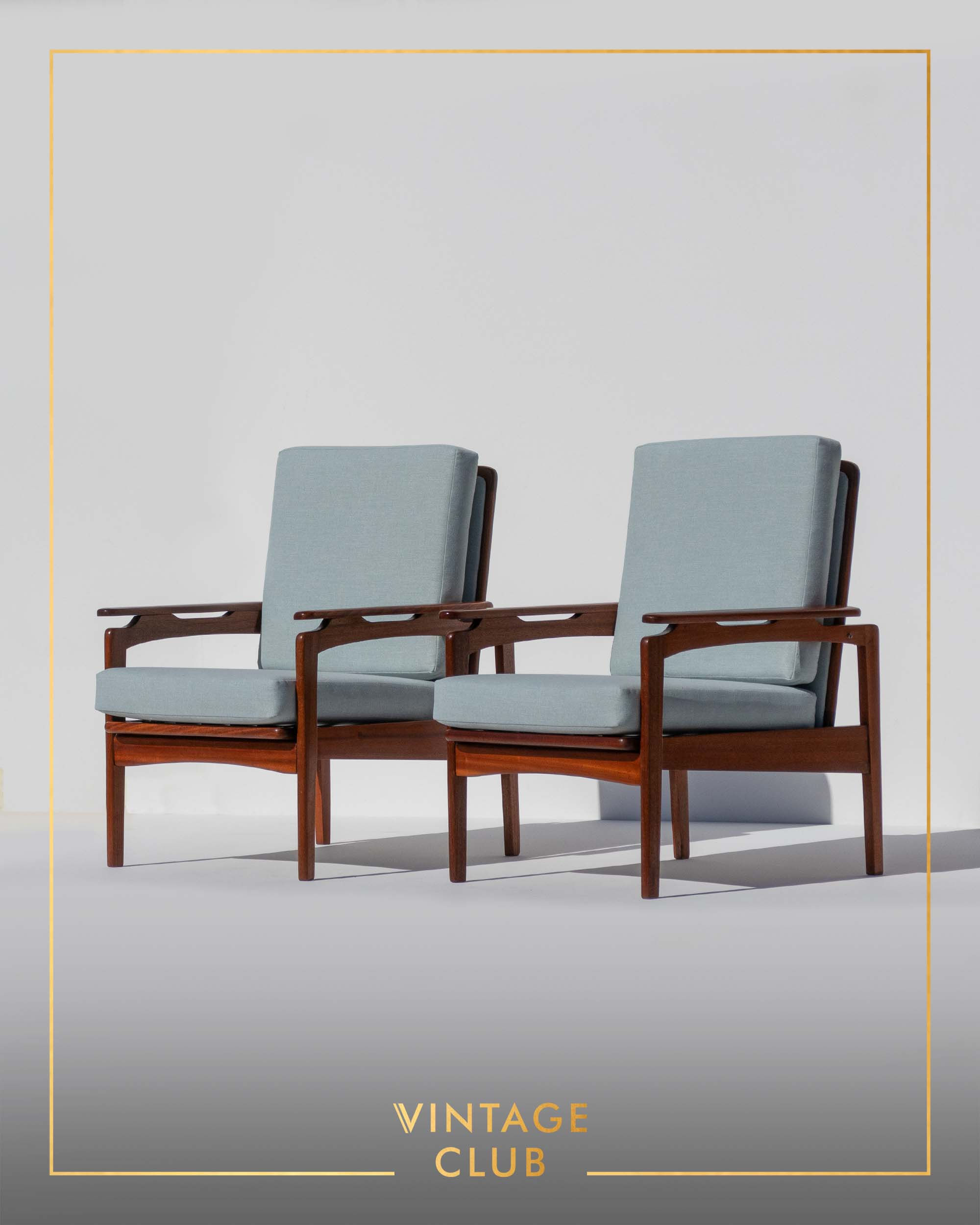 Pair of Mid-Century Armchairs