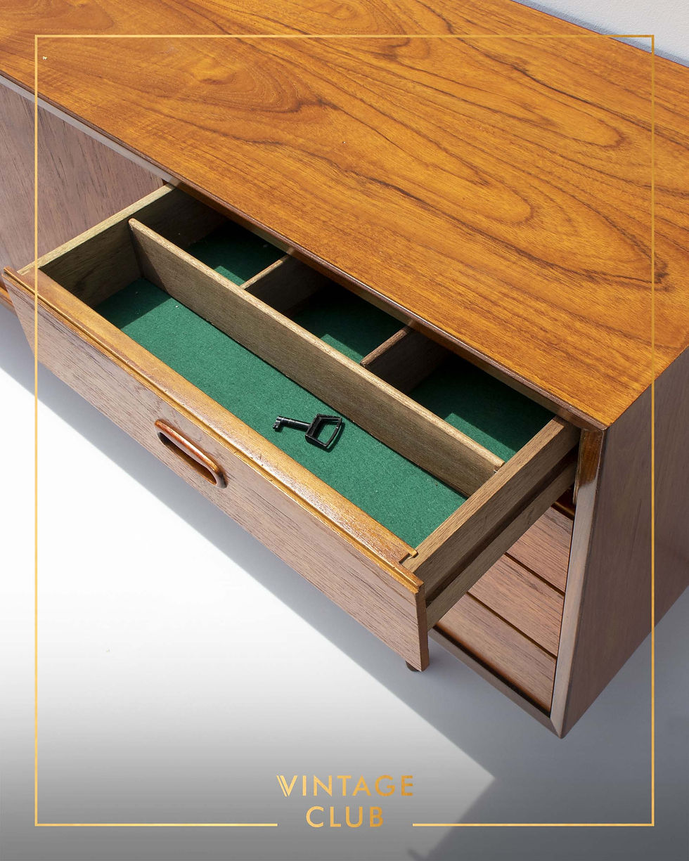 Thumbnail: Mid-Century Frystark (SA) sideboard in Burma Teak