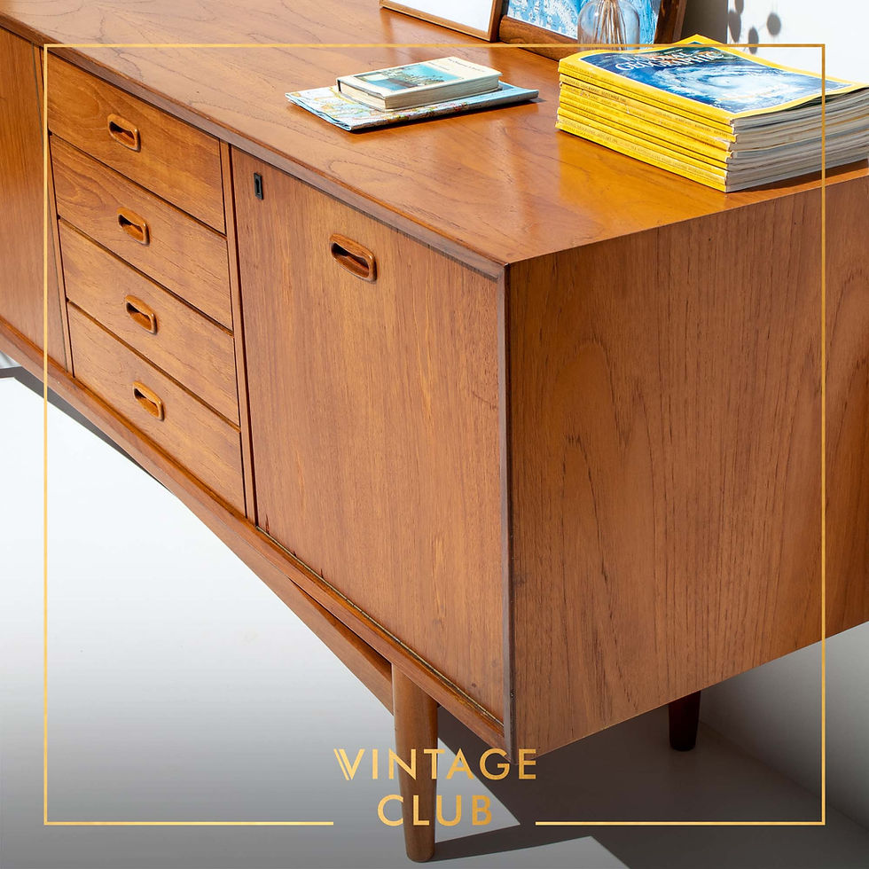 Thumbnail: Mid-Century Frystark Burma Teak sideboard