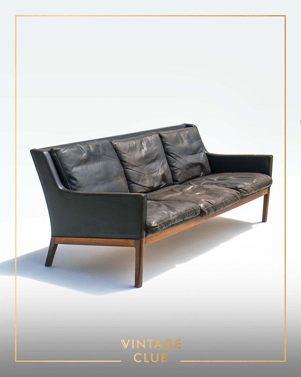 Thumbnail: Vintage Danish Rosewood Sofa by Kai Lyngfeldt Larsen for Søren Willadsen, 1960s