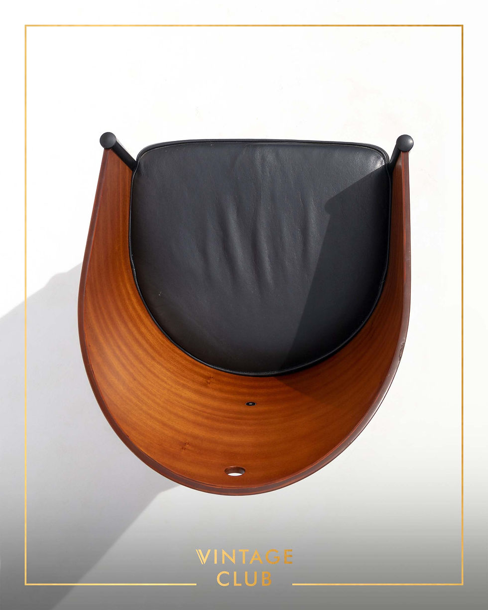 Thumbnail: Set of 6 Vintage replica Café Costes armchairs by Philippe Starck