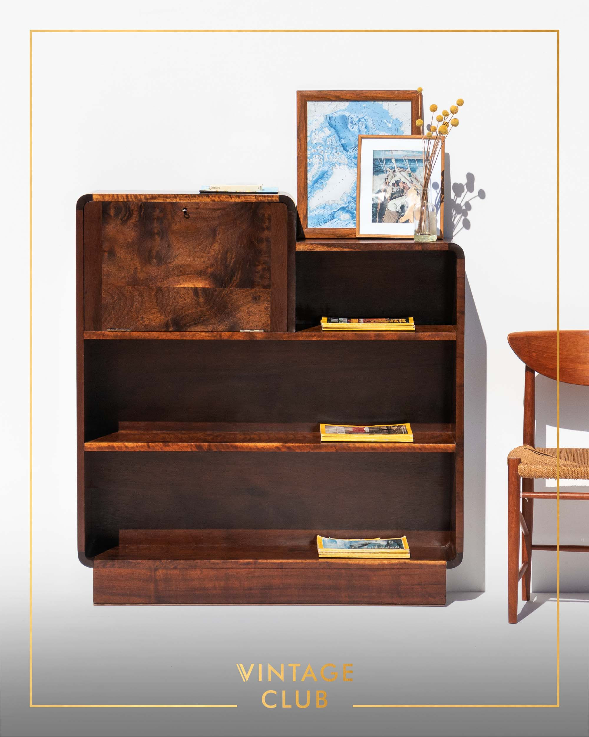 Art Deco Drinks cabinet | Bureau Bookcase