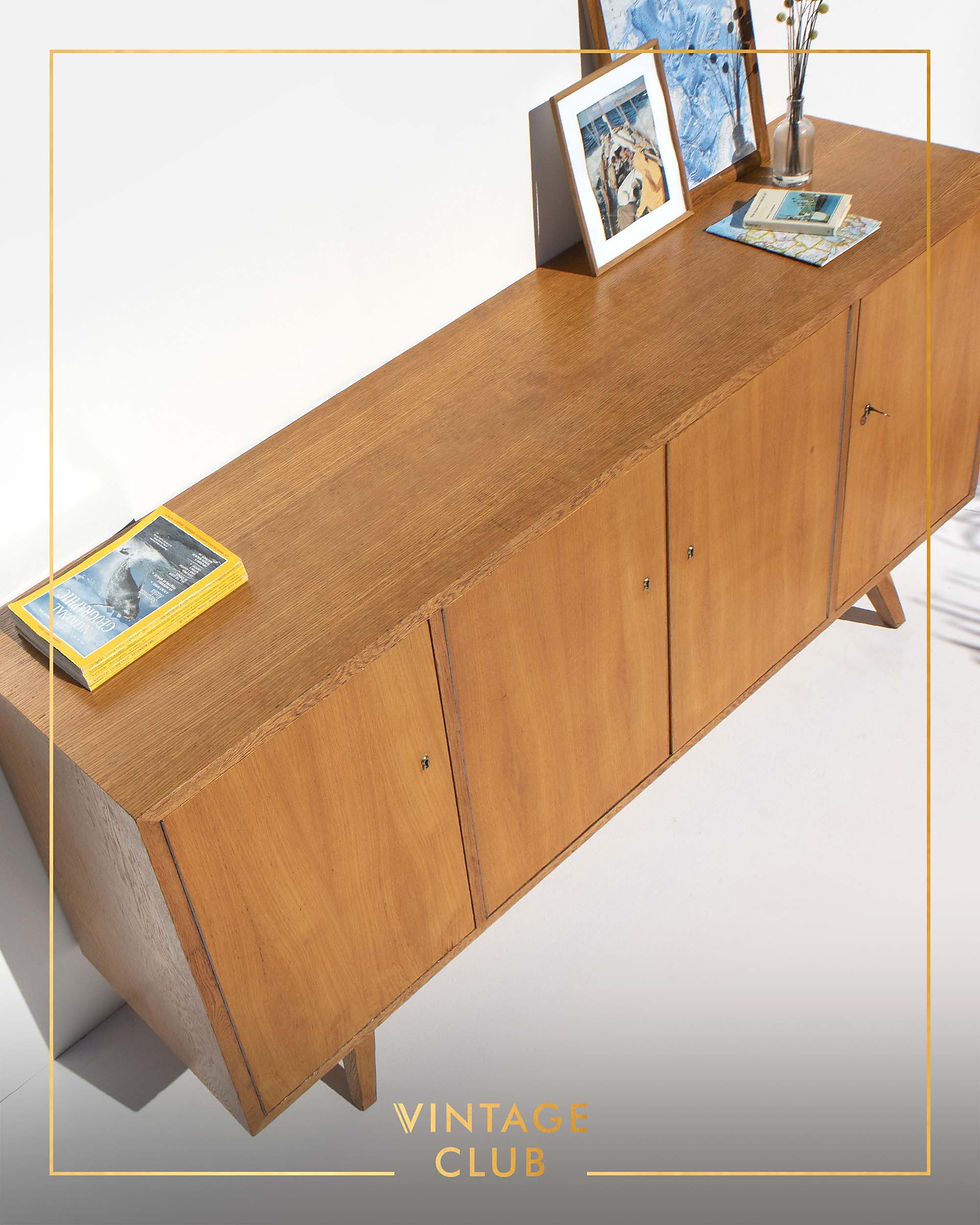 Thumbnail: Mid-century Oak Sideboard