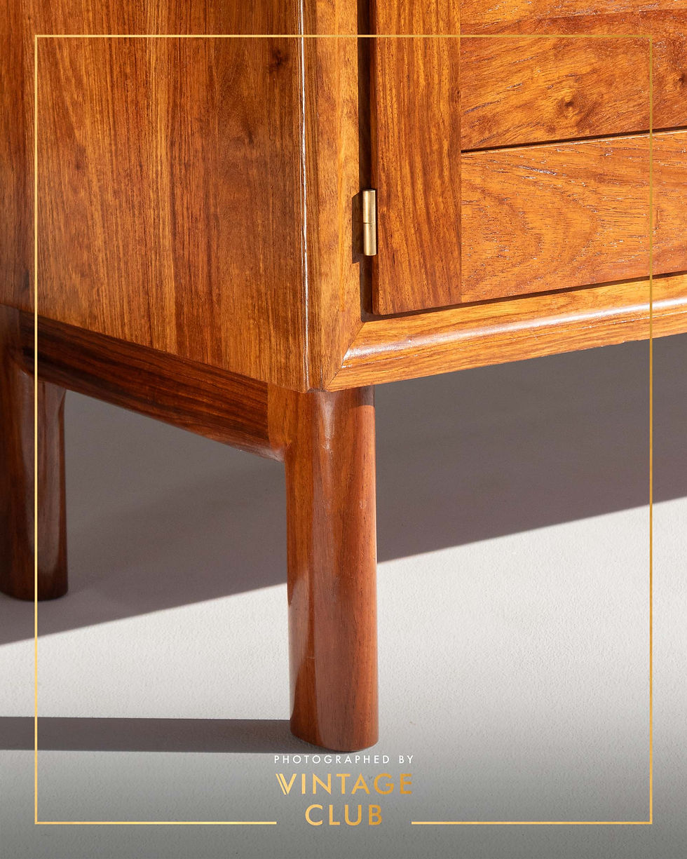 Thumbnail: Vintage Artecasa Solid Kiaat Sideboard, 1960’s