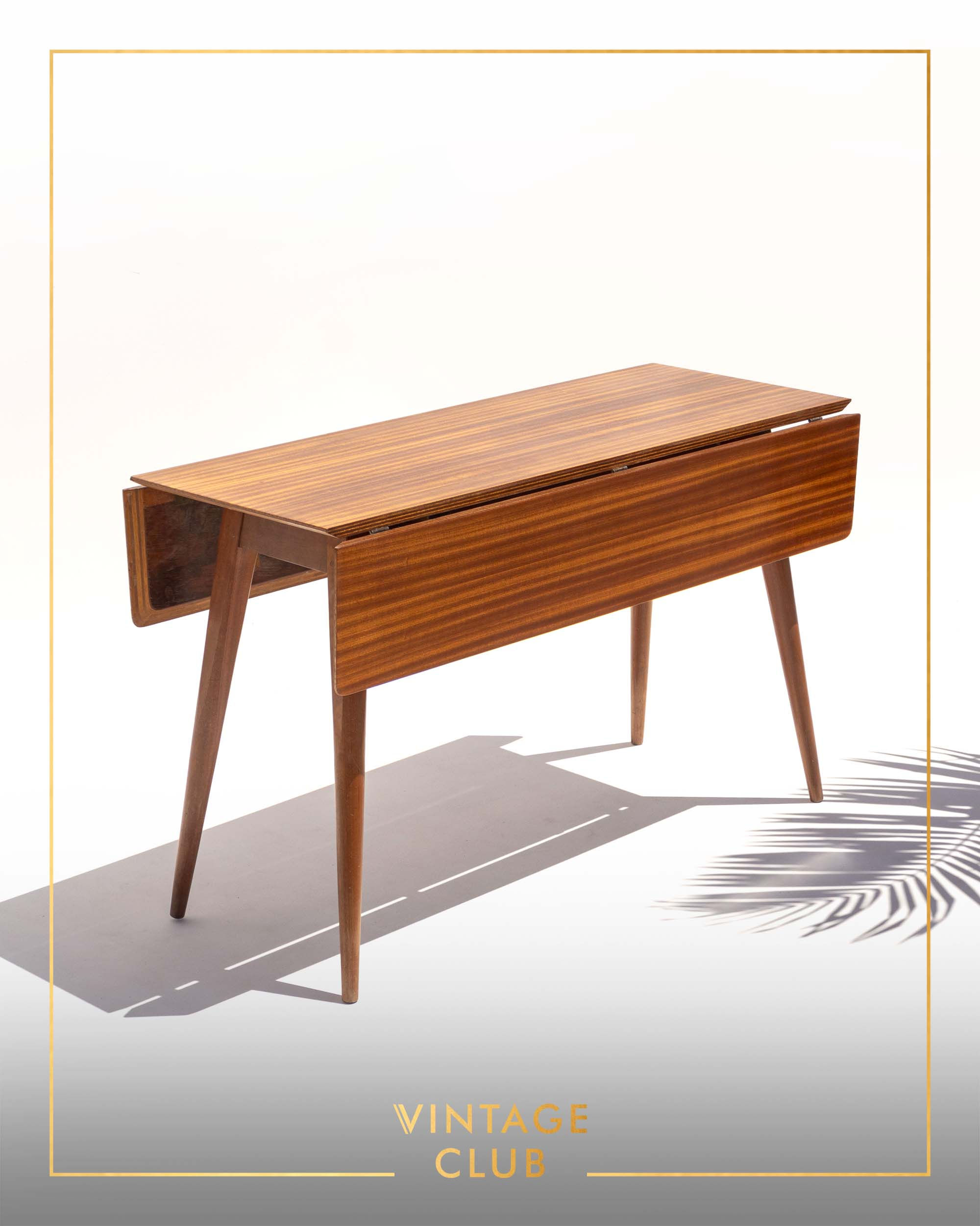 Bakker & Steyger Drop Leaf Folding dining-room table, 1962