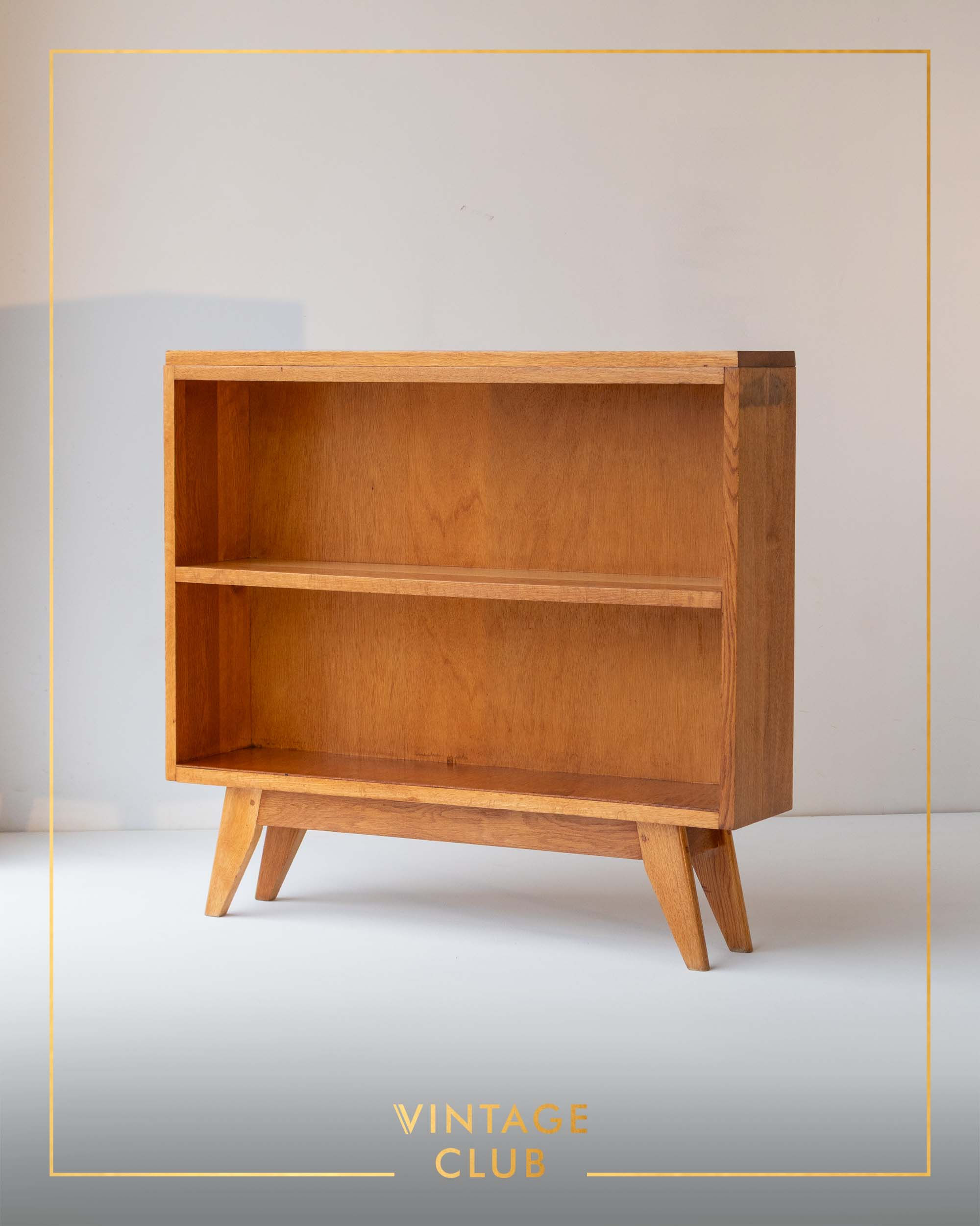 Vintage Oak Bookcase