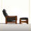 Thumbnail: Kallenbach’s Polo chair and footstool, Designed By John Tabraham