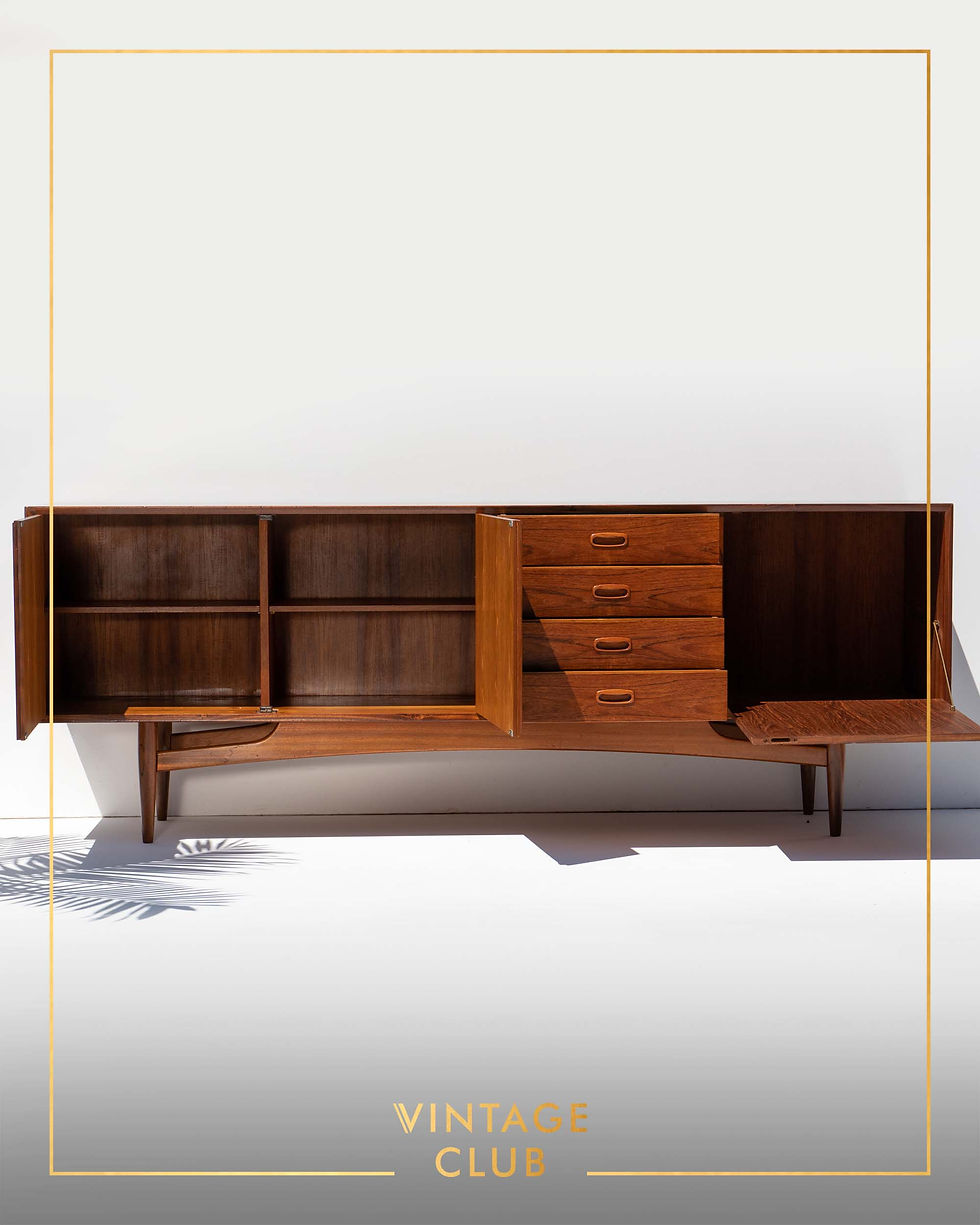 Thumbnail: Mid-Century Frystark 'Rhona' sideboard in Burma Teak