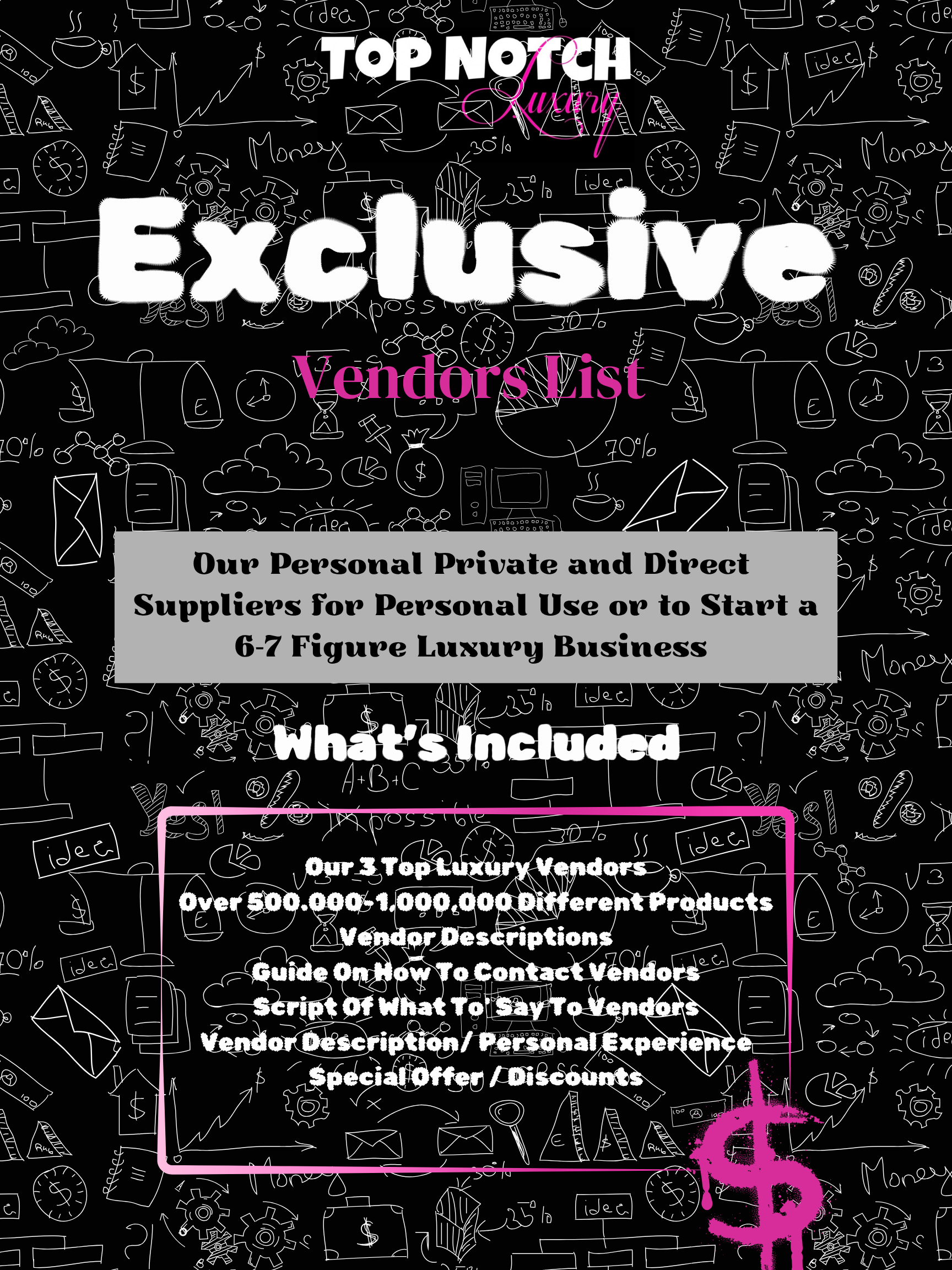 TNL Exclusive Vendors List