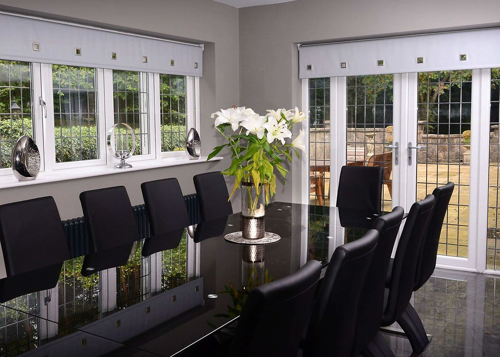 REHAU uPVC casement windows in a period home