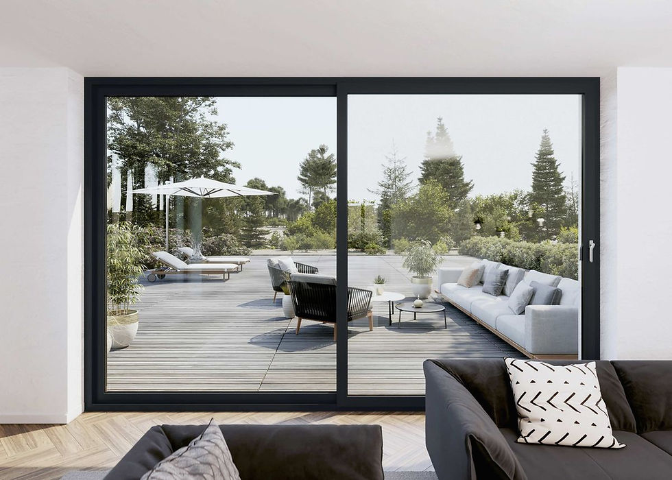 REHAU SLINOVA uPVC sliding patio doors