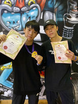 香港霹靂舞代表隊榮獲冠軍和第四名