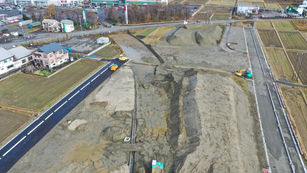 国道17号余川地区舗装その2工事のホームページを開設しました。