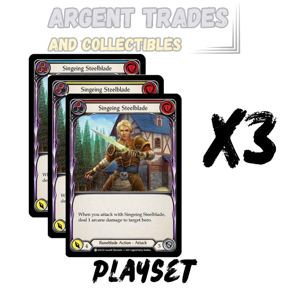 Flesh and Blood Tales of Aria 1st Ed Runeblade Rare and Common