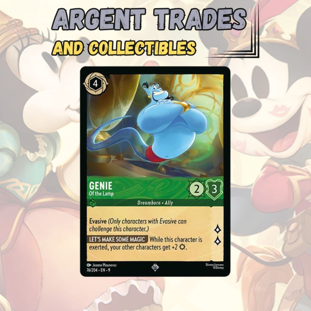 Genie - Of the Lamp 76/204 Fabled R NM