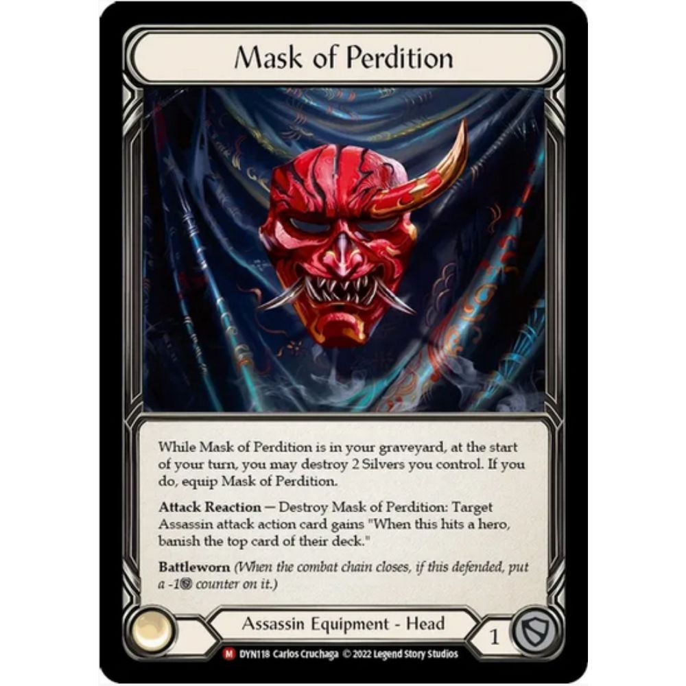 Flesh And Blood Mask of Perdition DYN118 Dynasty M CF NM