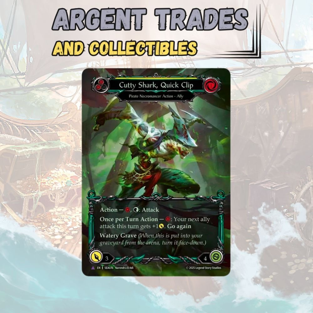 Cutty Shark, Quick Clip (Marvel) - FAB TCG - High Seas SEA076 M LP
