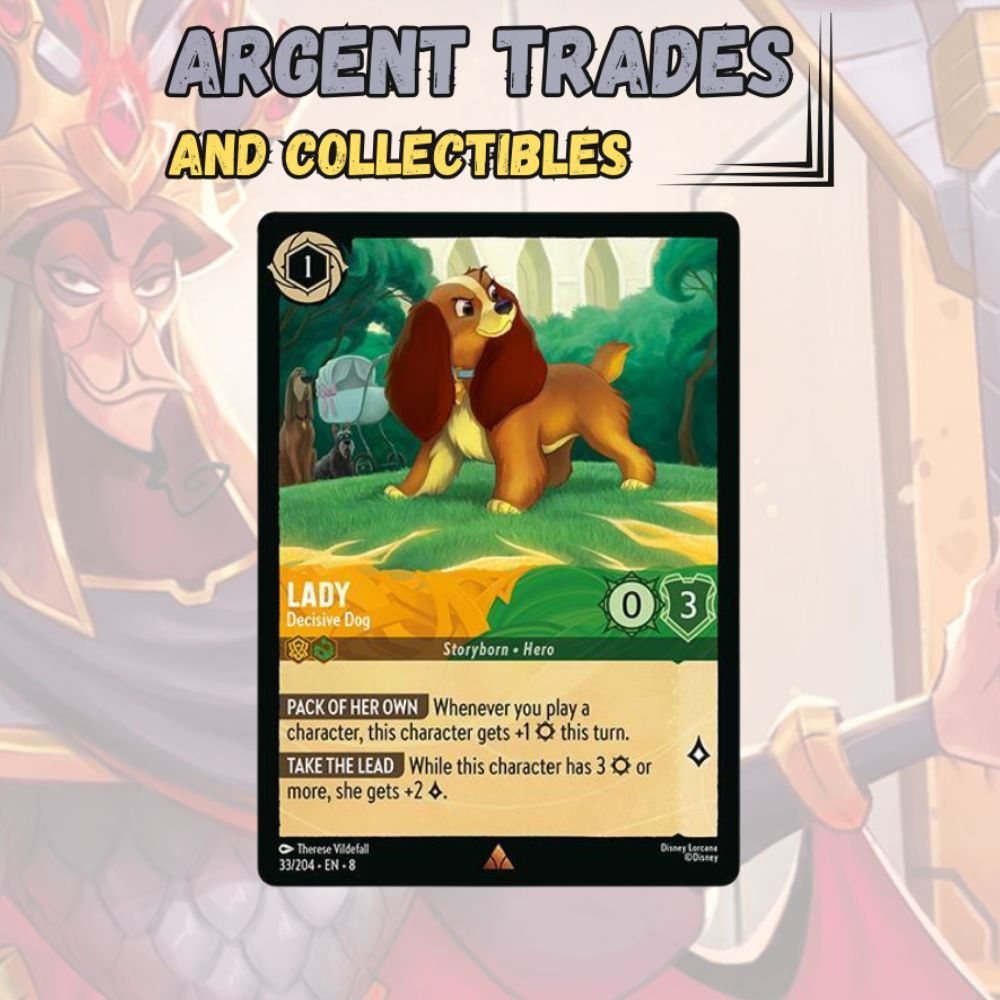 Lady - Decisive Dog 33/204 Reign of Jafar R NM