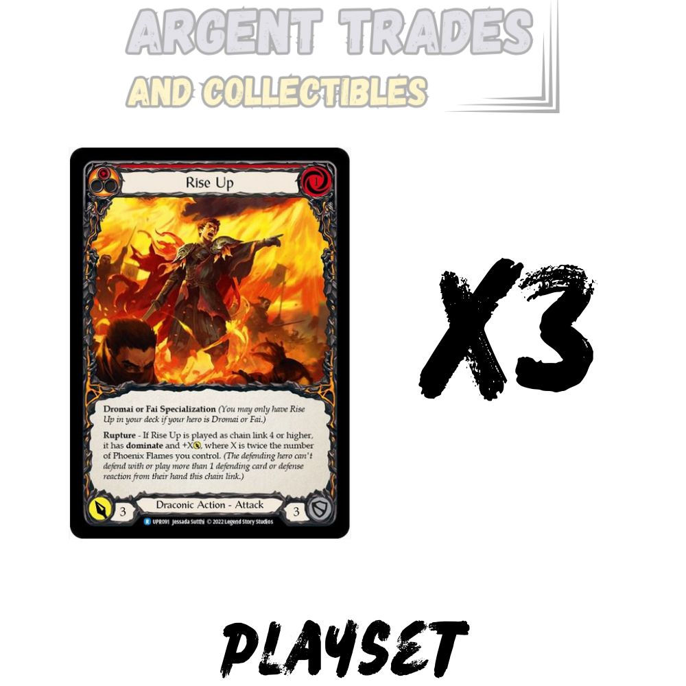 Flesh and Blood Uprising Draconic Rare Play Sets