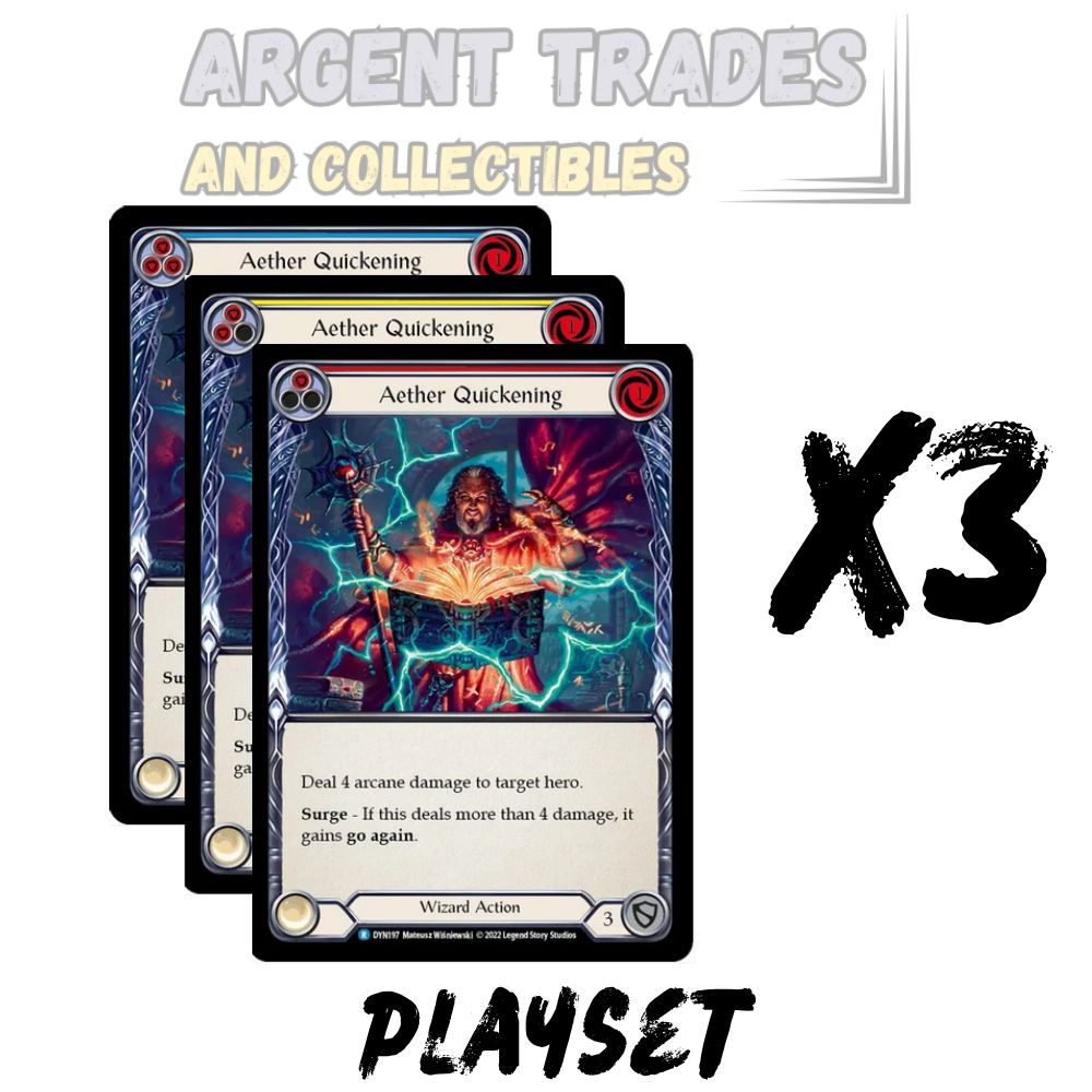 Flesh and Blood Dynasty Wizard Rare and Common Playsets