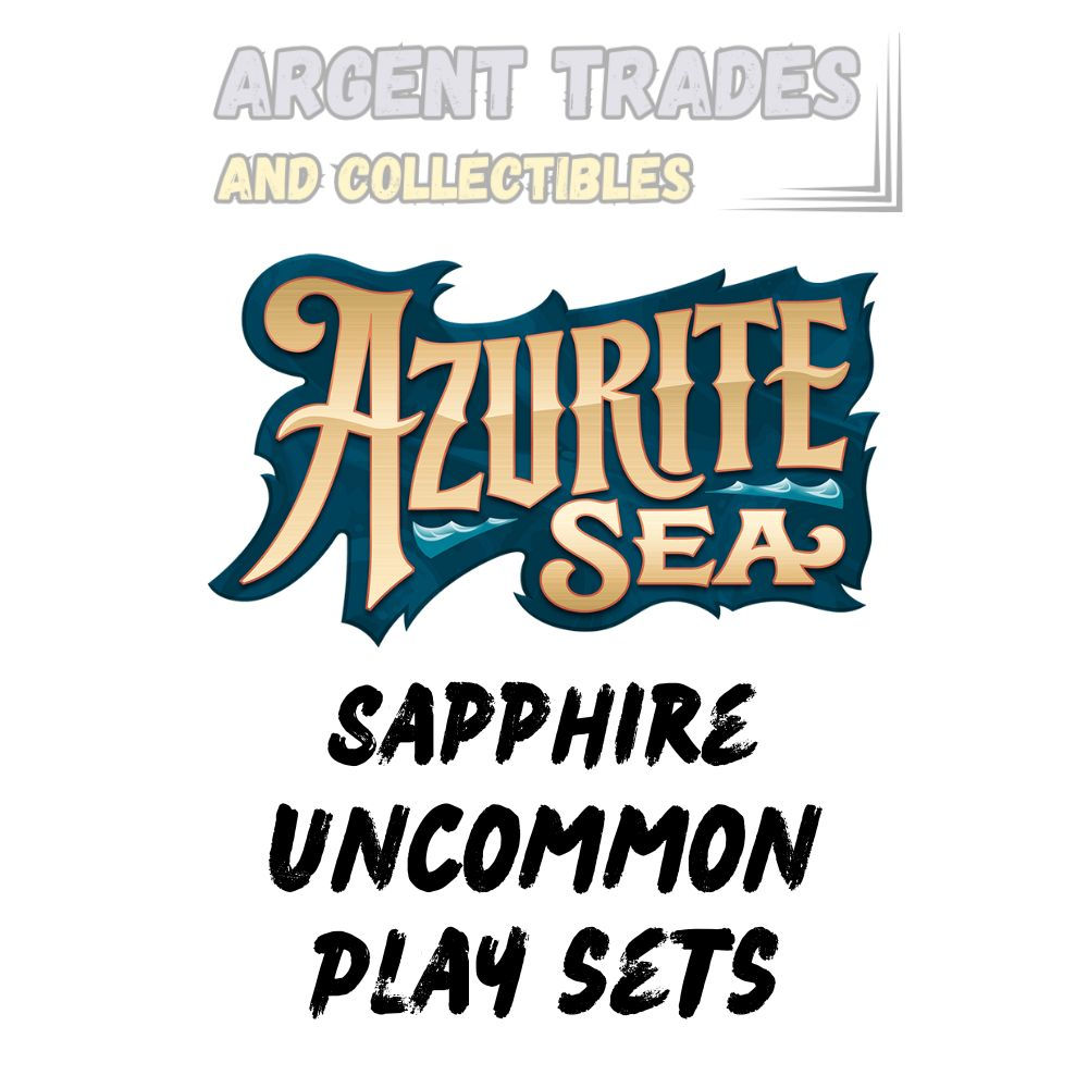 Disney Lorcana Azurite Sea Sapphire Uncommon Play Sets