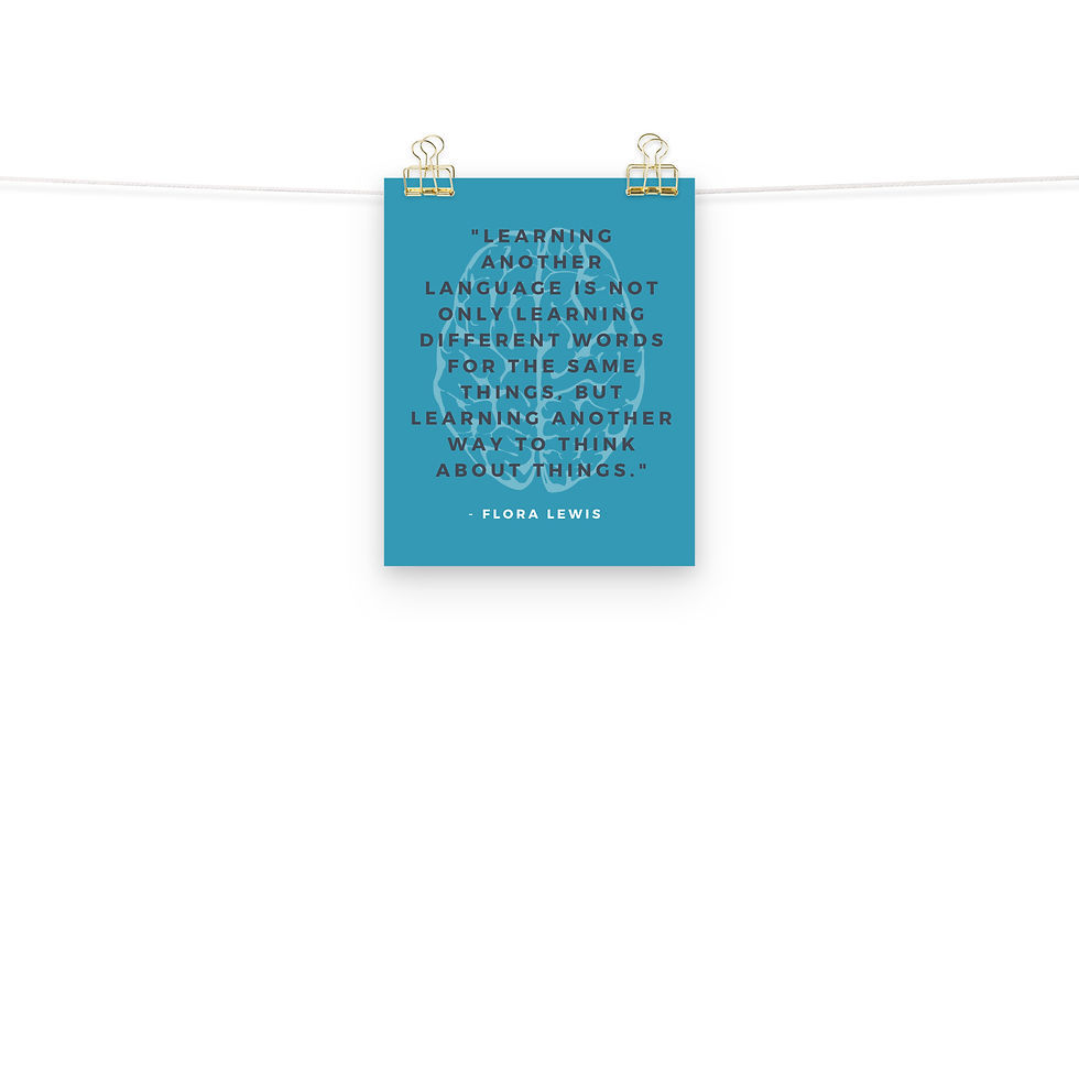 Thumbnail: Flora Lewis Quote Poster