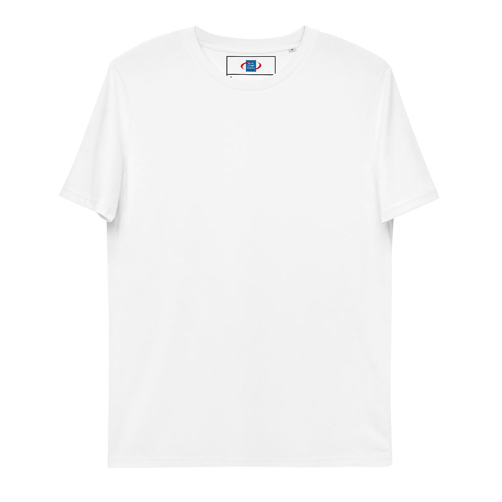 Thumbnail: German Patterned Back Unisex Organic Cotton T-Shirt